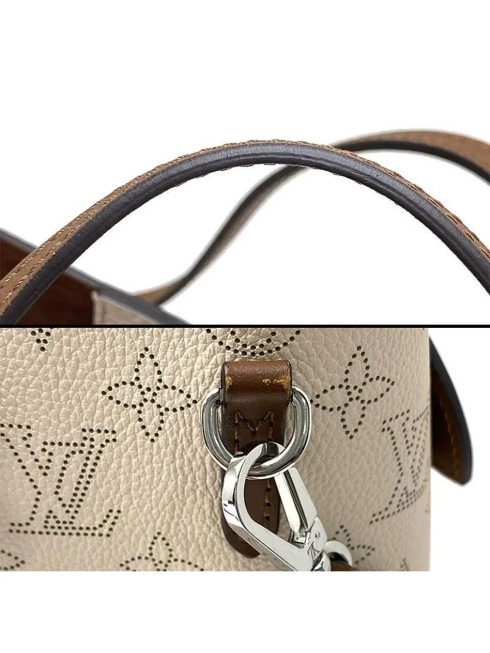 Louis Vuitton Mahina Hina PM Tote Shoulder Bag 2-Way